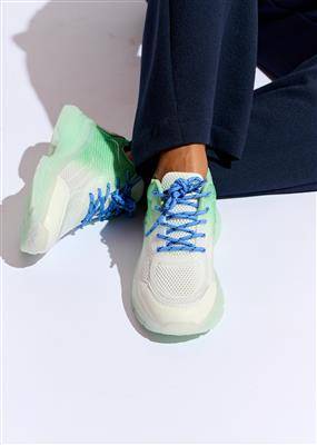 Filani sneakers C1 green lizard Essentiel