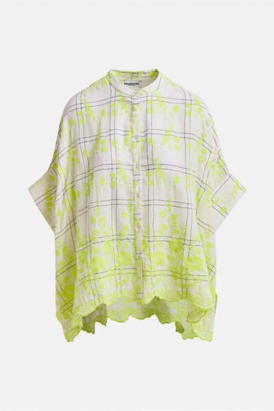Hacramento embroidered shirt C1 off-wh Essentiel