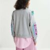 Hecrazy embroidered sweatshirt C1 nimbus Essentiel - Afbeelding 3