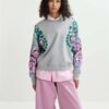 Hecrazy embroidered sweatshirt C1 nimbus Essentiel - Afbeelding 2