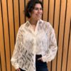 Henetton lace shirt white Essentiel