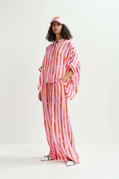 Hillinois oversized boxy shirt off white Essentiel