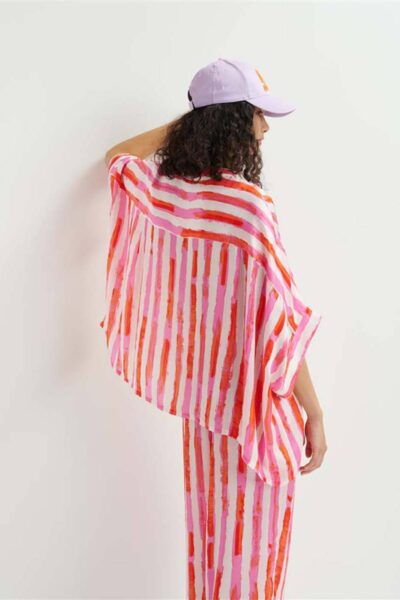 Hillinois oversized boxy shirt off white Essentiel
