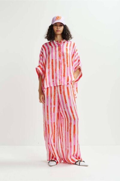 Hillinois oversized boxy shirt off white Essentiel