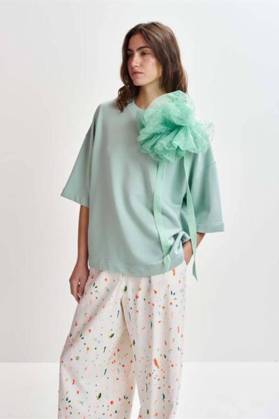 Himake sweatshirt with brooch tutu Essentiel