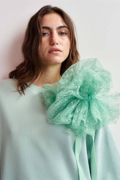 Himake sweatshirt with brooch tutu Essentiel