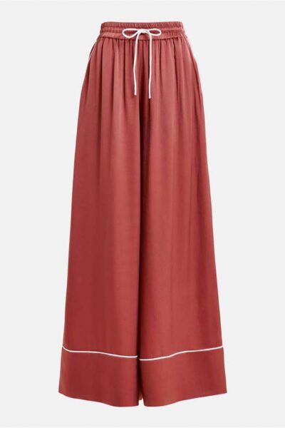 Hontgomery wide leg pants burnt coral Essentiel