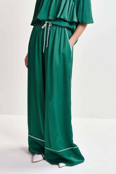 Hontgomery wide leg pants madison blue Essentiel