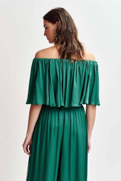 Huntsville ruffle top madison blue Essentiel