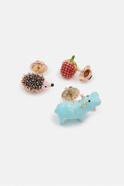 Ider trio charms pins C1 off white Essentiel