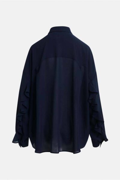 Ifire oversized shirt navy Essentiel Antwerp