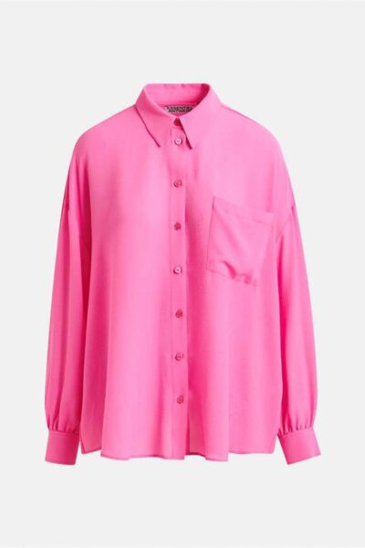 Ifire oversized shirt pink lady Essentiel Antwerp