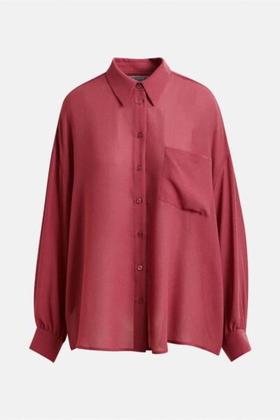 Ifire oversized shirt shrimp cocktail Essentiel