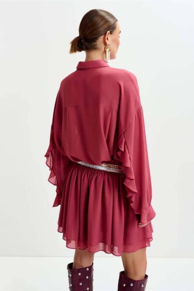 Ifire oversized shirt shrimp cocktail Essentiel