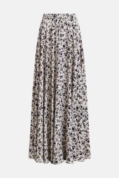 Iliena elasticated maxi skirt C2 off wh. Essentiel
