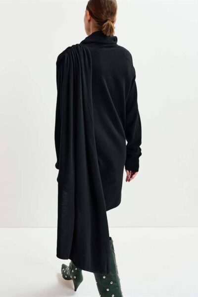 Illow knitted dress black Essentiel