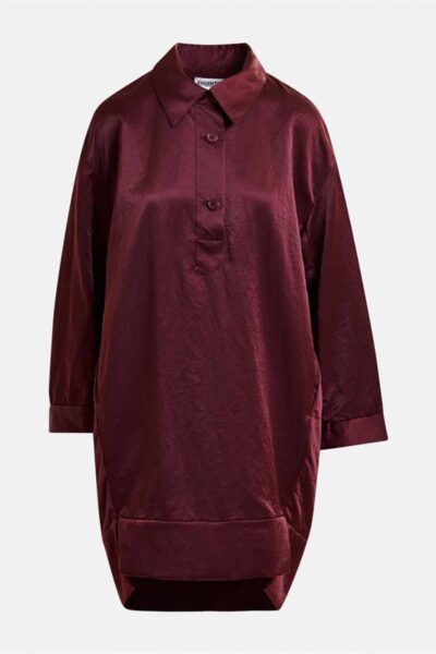 Illuminata shirt minidress margot mauve Essentiel
