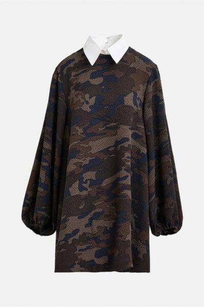 Inspector a-line dress C2 black Essentiel Antwerp