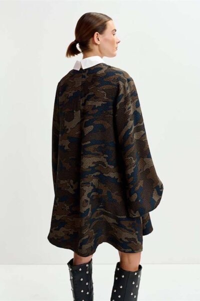 Inspector a-line dress C2 black Essentiel Antwerp
