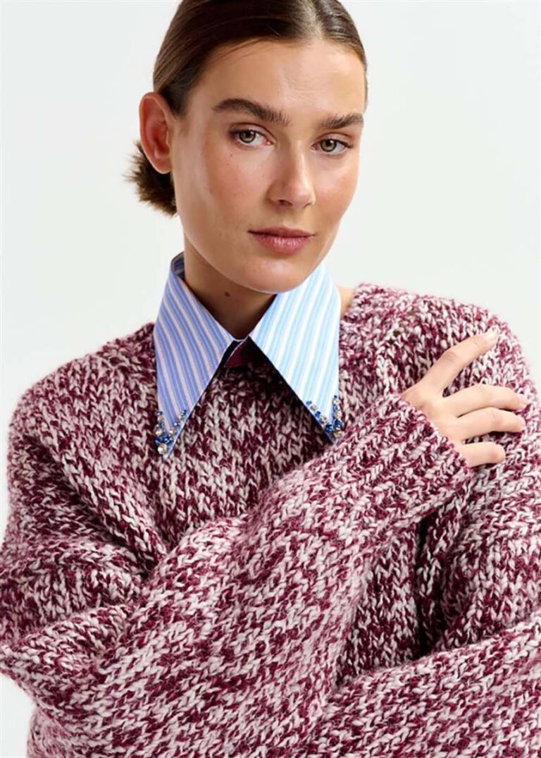 Iplain rhinestone collar C1 pale kings Essentiel