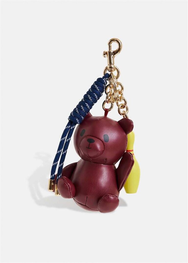 Irano bear keyhanger C1 margot mauve Essentiel