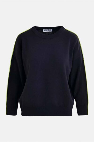 Iruby pull contrast details navy Essentiel