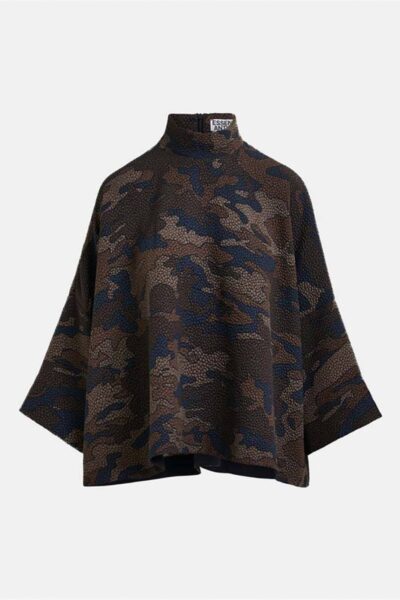 Iscratch wide sleeved top C2 black Essentiel
