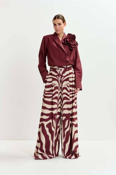 Ivoren blazer body margot mauve Essentiel Antwerp