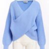Gustaph knitted pullover blue monday Essentiel - Afbeelding 4