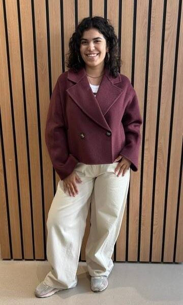 Kombu double face jacket spilled merlot Essentiel