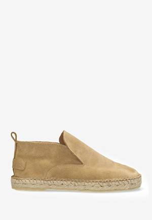 Elche lofa suede dark sand Shabbies Amsterdam