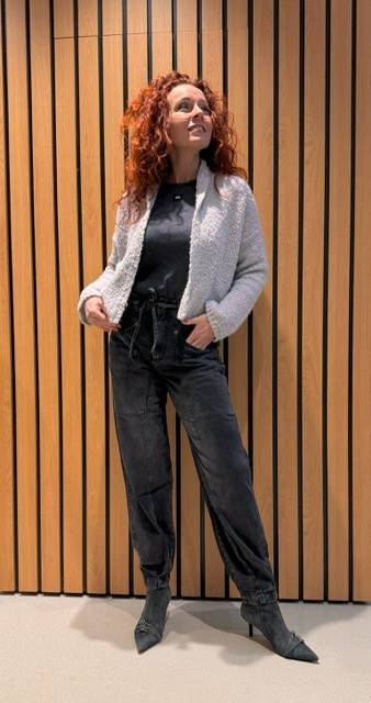 Brooke jeans black washed Gossia