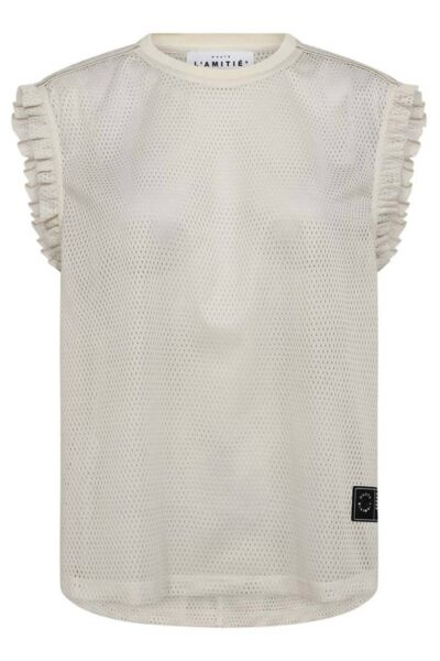Drift frill sports top pearl Haute L’Amitie