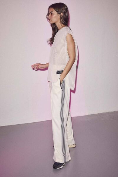 Drift frill sports top pearl Haute L’Amitie