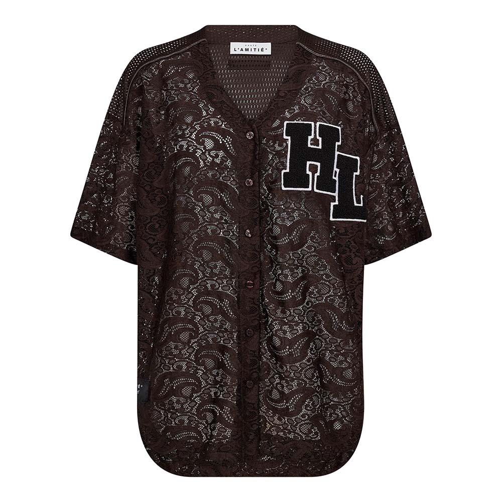 Court lace tee mocca Haute L'Amitie - Afbeelding 2