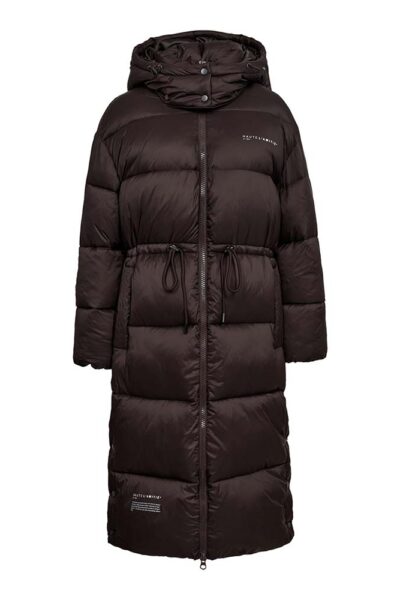 Climb long puffer jacket mocca Haute L’Amitie
