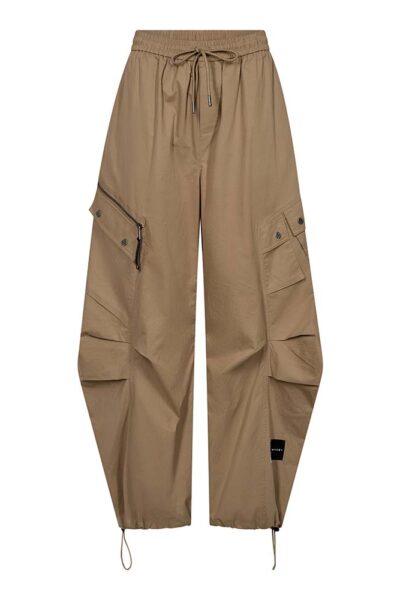 Air zip pant walnut Haute L’Amitie