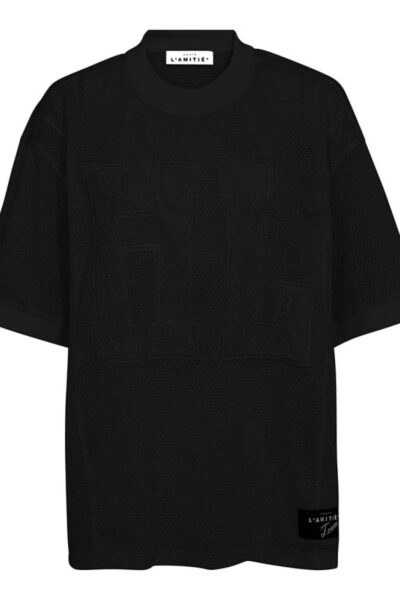 Drift HL lace tee black Haute L’Amitie