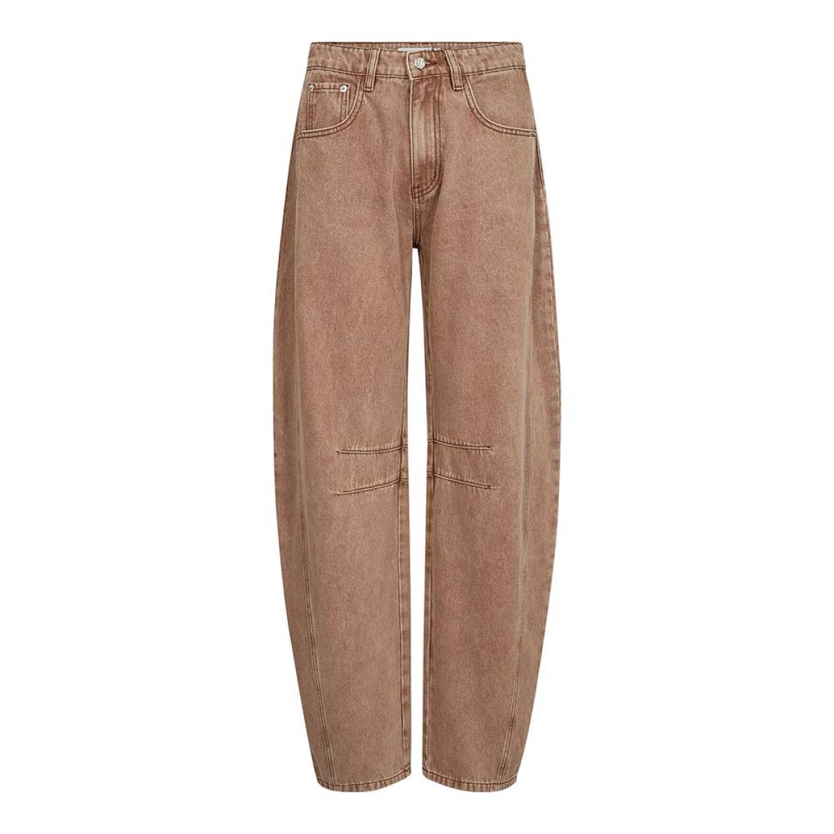 Drew barrel panel tall jeans camel Haute L'Amitie - Afbeelding 3