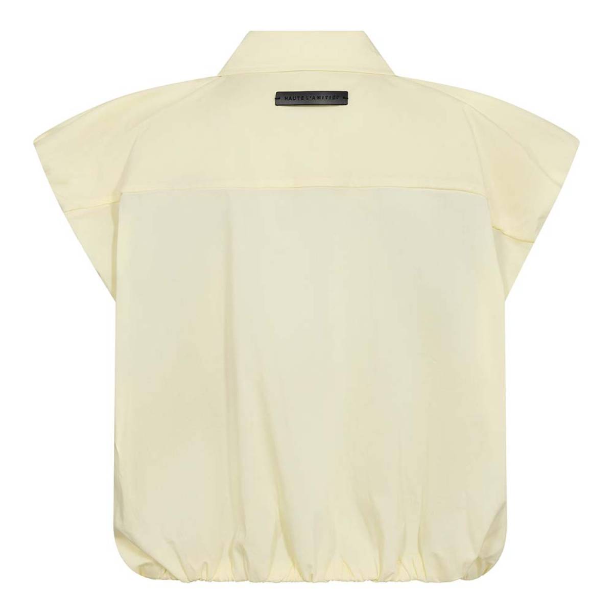 Dinnie ns poplin shirt pale yellow Haute L'Amitie - Afbeelding 5