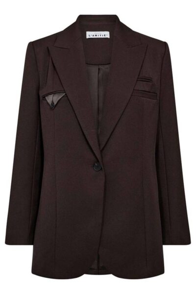 Premiere single blazer mocca Haute L’Amitie