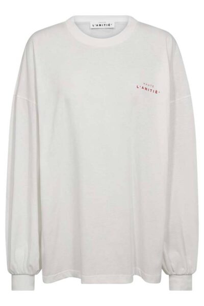 Studio ls print tee creme Haute L’Amitie