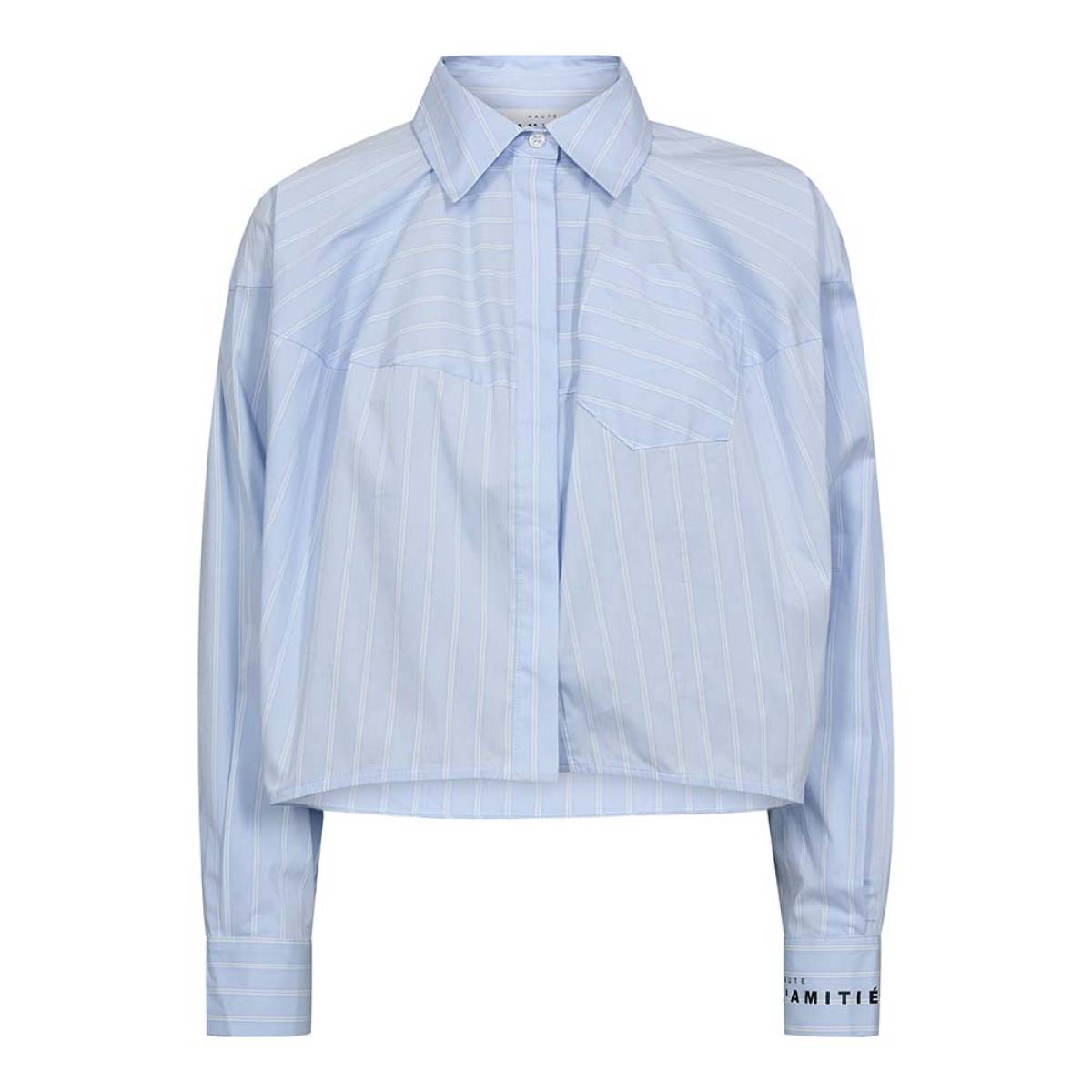 Sophie stripe shirt pale blue Haute L'Amitie - Afbeelding 3