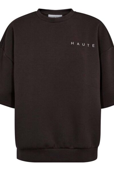 Maxi split sslogo sweat antracit Haute L’Amitie