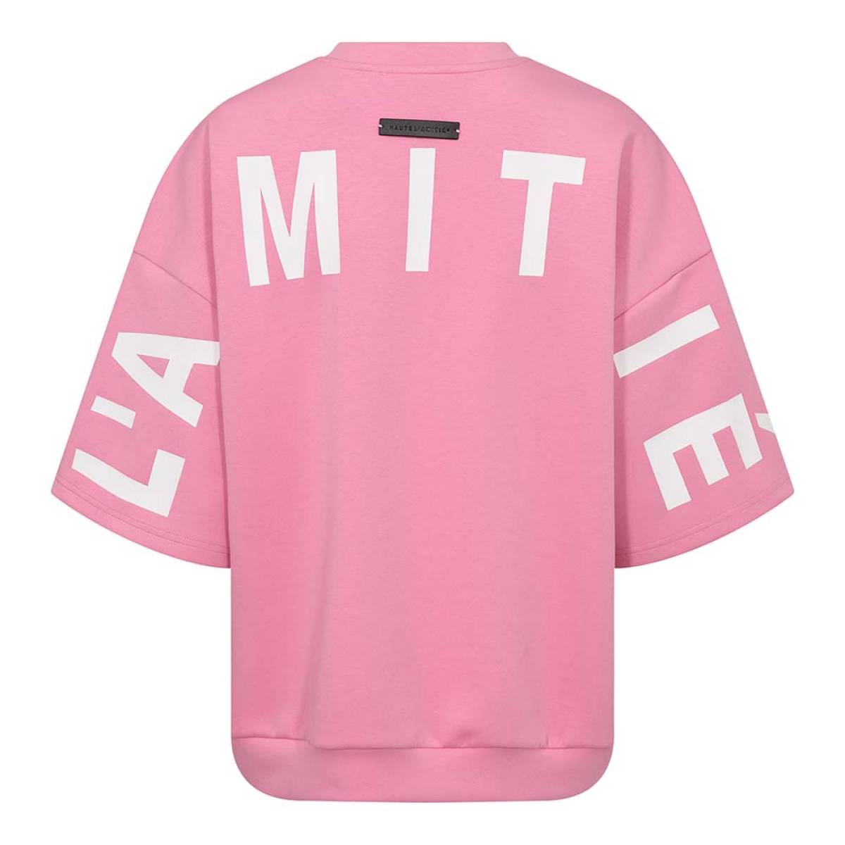 Maxi split ss logo sweat candyfloss Haute L'Amitie - Afbeelding 3