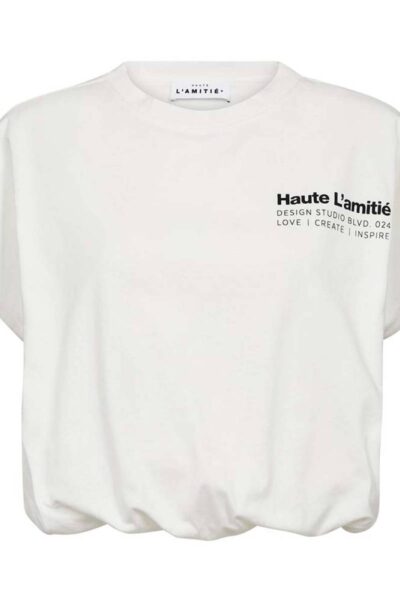 Noma NS balloon tee white Haute L’Amitie