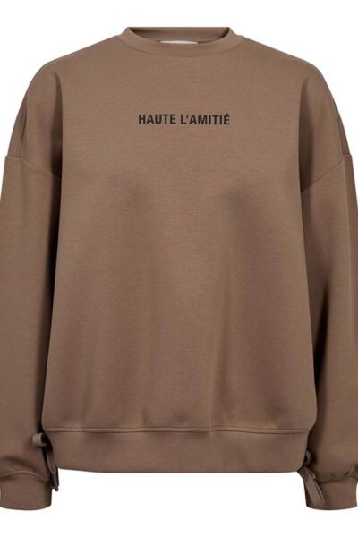 New studio tie sweat walnut Haute L’Amitie
