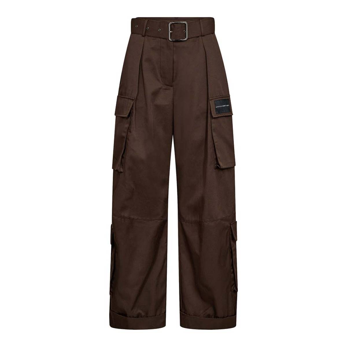 Rabi cargo pocket tall pant mocca Haute L'Amitie - Afbeelding 3