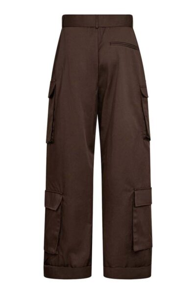 Rabi cargo pocket tall pant mocca Haute L’Amitie