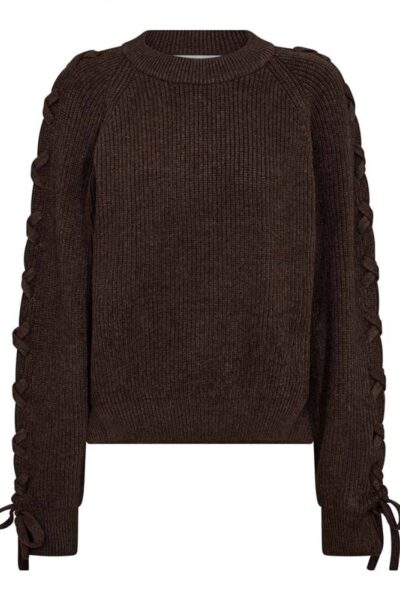Duke tie knit mocca Haute L’Amitie